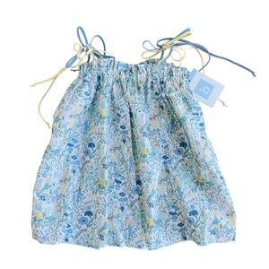 NWT bella bliss Blue Floral Top